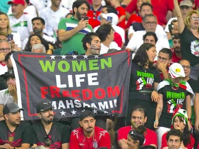 Iran protesta contra a Copa do Mundo em Qatar