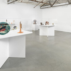 Various artists, RBG at 50, focus on ceramics, exhibition view. Courtesy of Rena Bransten Gallery