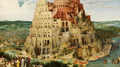 Pieter Brueghel el Viejo. La Torre de Babel, pintura al óleo sobre lienzo