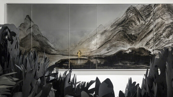 Jennifer Wen Ma, Exhibition view. Courtesy of Sandra Gering Inc