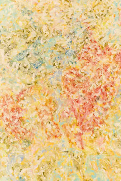 Beauford Delaney, Abstraction #5, 1963. Courtesy of Levis Fine Art
