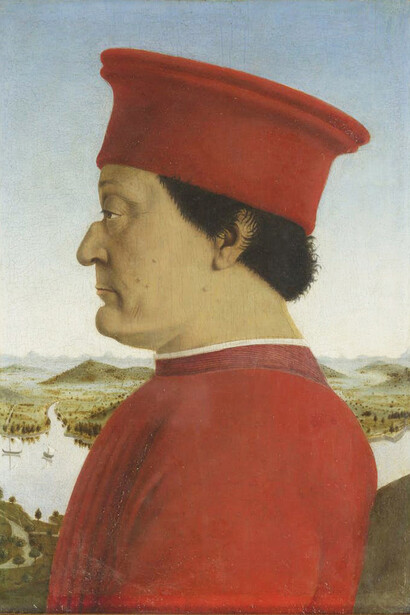 Piero della Francesca, Ritratto di Federico da Montefeltro 