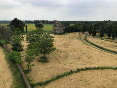 Cuoghi Corsello, 'Miraggio 3', Villa dei Quintili, Roma, 2018. Ph. Cuoghi Corsello