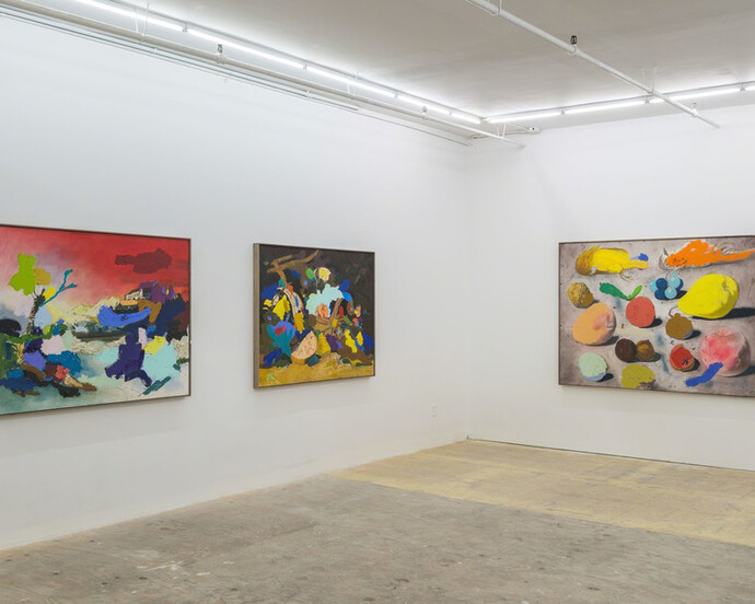 A Discord In Our Material and Spiritual Harmony, Exhibition view. Courtesy of Johannes Vogt Gallery