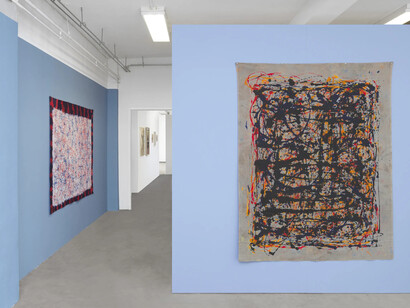 Paul Beumer, Show me - What lies beyond the hills and the mountains and the earth? Exhibition view. Courtesy of Dürst Britt & Mayhew