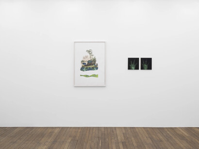 Melanie Smith, An age of liberty when the world had been possible, vue de l’exposition. Avec l’aimable autorisation de la Galerie Peter Kilchmann