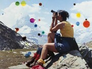 Sebastiaan Bremer, Large Schoener Goetterfunken VIII, 'Above The Starry Canopy' (Droben Ueber'm Sternenzelt), 2011, unique hand-painted chromogenic print with mixed media, 126.5 x 129 cm