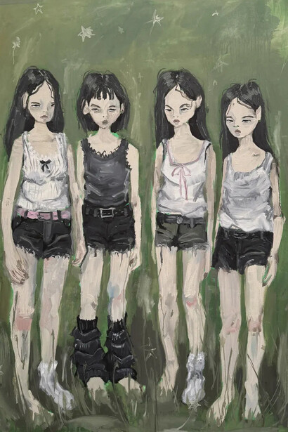 Dani Kum, Things happen outside (detail), 2026. Courtesy of M+B