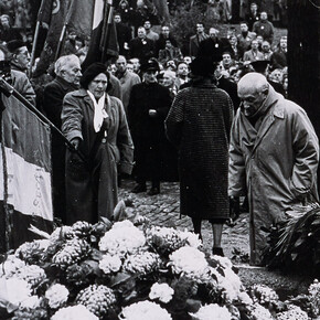 Entierro de Paul Eluard
Museo de Arte e Historia Paul Eluard - Saint-Denis
Cliché : Irène Andréani