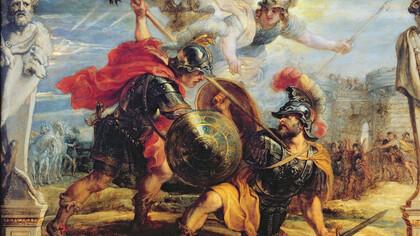 'Aquiles vencedor de Héctor' de Pedro Pablo Rubens (1630)