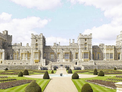 House of Windsor residence, Windsor Castle at Windsor, England