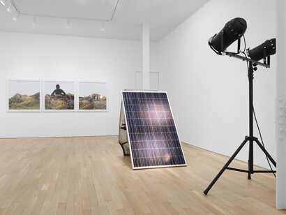 Installation View, Crude Gratitude, 2024. Photo by Inna Svyatsky. Courtesy of Bienvenu Steinberg & J