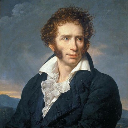 François-Xavier Fabre, Ugo Foscolo, 1813, Biblioteca Nazionale Centrale di Firenze, Italia