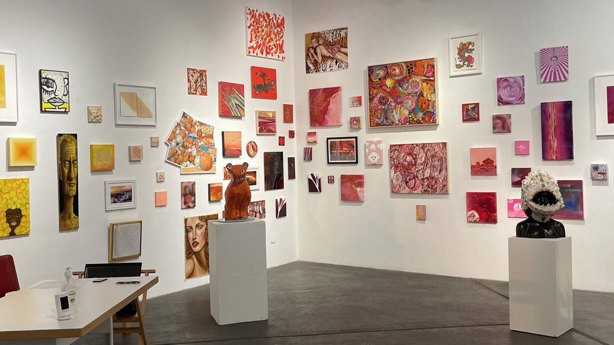 Various artists, Spectrum Gestalt, exhibition view. Courtesy of bG Gallery