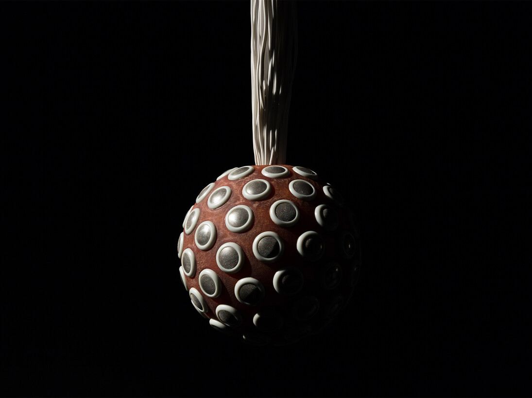 Rafael Lozano-Hemmer, Sphere Packing: Gyorgy Ligeti, 2014, courtesy of the artist and Carroll / Fletcher