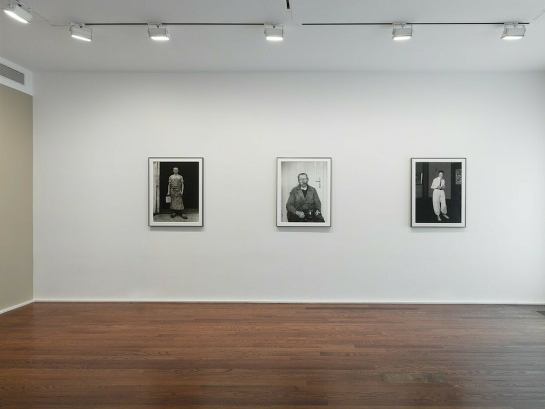 August Sander, Exhibition view. Courtesy of Hauser & Wirth 