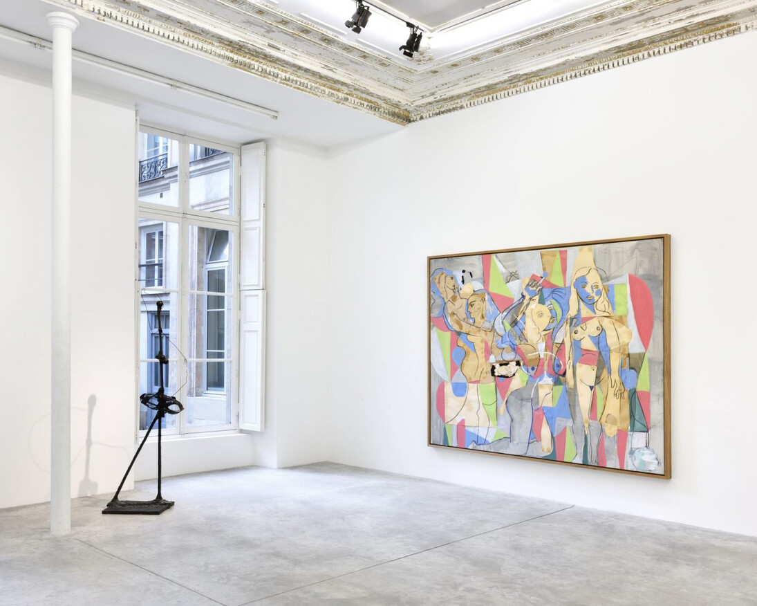 George Condo, Exhibition view. Courtesy of Galerie Almine Rech