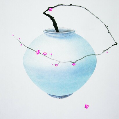 Kwan Jin Oh, Emptying and Filling. Courtesy of Kate Oh Gallery