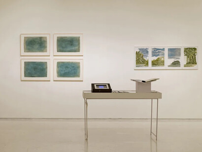 Various artists, Purvai: printmaking in Eastern India - Pedagogy to practice, exhibition view. Courtesy of Emami Art
