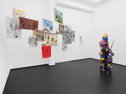 Daniel Rycharski, Wolf’s hole, exhibition view. Courtesy of Gunia Nowik Gallery
