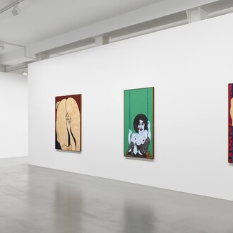 William N. Copley, X-rated, ausstellungsansicht. Mit freundlicher genehmigung der Galerie Max Hetzler