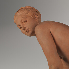 Aimé-Jules Dalou (1838-1902)
«Baigneuse», Londres, c. 1870-1879. Terracota. Museu Calouste Gulbenkian, inv. 566