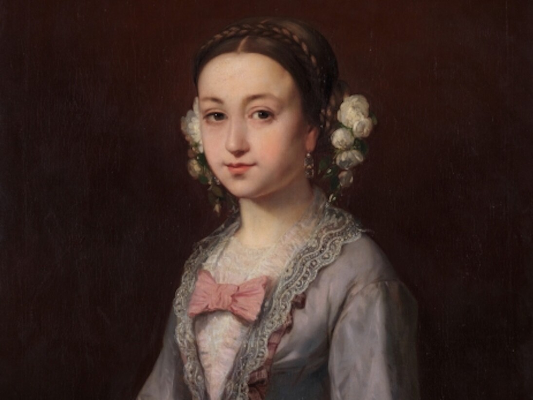 Isabel Aragón, 1854. Óleo sobre lienzo, 79,5 x 65,8 cm. Courtesy of Museo del Prado