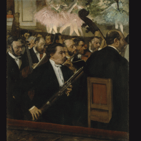 Edgar Degas
L'orchestra dell'Opéra
© RMN-Grand Palais (Musée d'Orsay) / Hervé Lewandowski