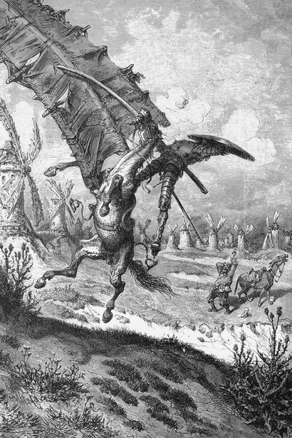 Grabado de Gustave Doré para «El Ingenioso Hidalgo Don Quijote de la Mancha»