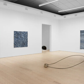 Jamal Cyrus, how you sound, exhibition view. Courtesy of Inman Gallery