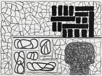 Jonathan Lasker, Drawings and studies. Courtesy of Frye Art Museum