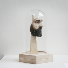 Stéphanie Solinas, Sans titre (M.Bertillion) deux faces, 2011. Courtesy of Fraenkel Gallery