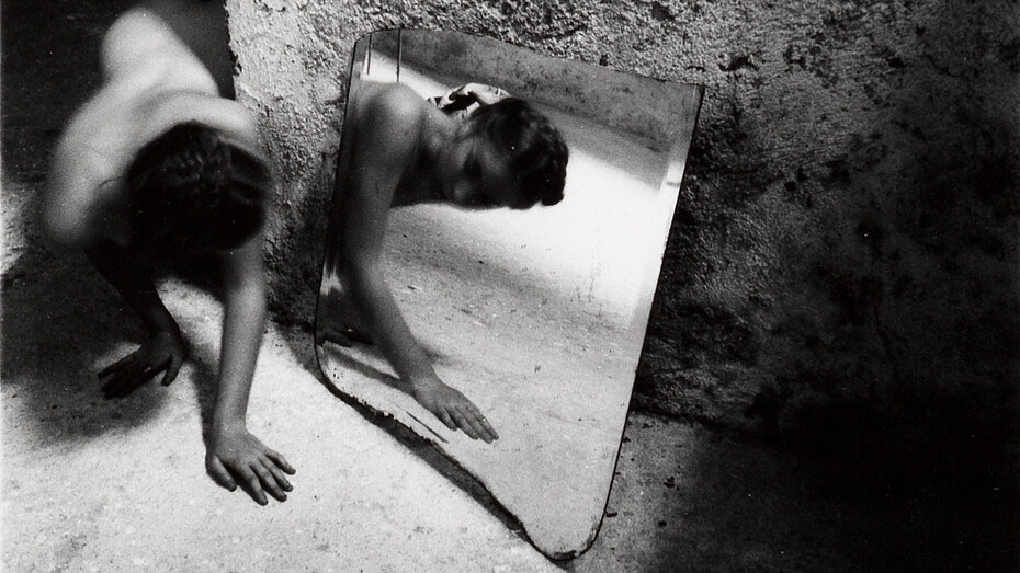 Francesca Woodman, Werke der Sammlung Verbund, kunstwerk in der ausstellung. Mit freundlicher genehmigung des Albertina Museums
