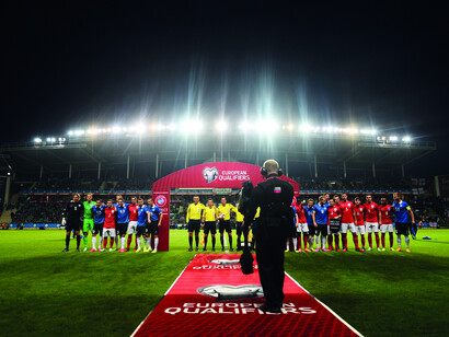 During the EURO 2016 Group E Qualifier between Estonia and England at A Le Coq Arena