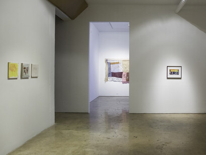 Tameka Norris, Installation view, from exhibition Meka Jean: Recovery at Emerson Dorsch, Miami, FL, February 14-March 21, 2015. Courtesy Emerson Dorsch. Photo by Monica McGivern