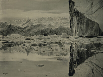 Susan Seubert, Icebergs at Ilulissat Icefjord #1, Greenland. Courtesy of PDX Contemporary Art 