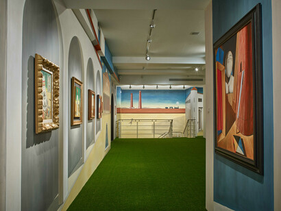 Metafisica Installation. Courtesy of Nahmad Projects, London. Photos by Stephen White