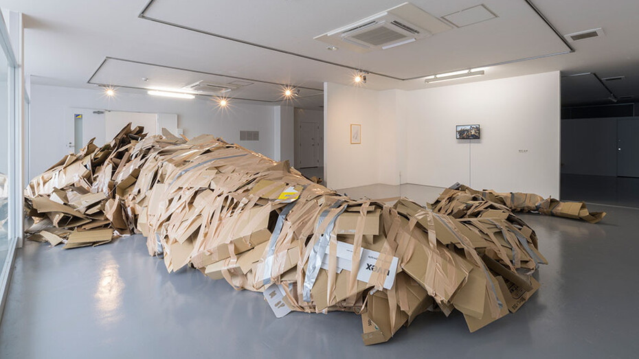 Aperto 21 Nomura Yuka, Golden river, exhibition view. Courtesy of 21st Century Museum of Contemporary Art