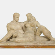 William Zorach, Sketch for “Youth” (detail), circa 1935. Courtesy of Norton Museum of Art