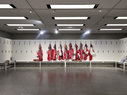 Chalisée Naamani, Octogone, exhibition view. Courtesy of Kunsthalle Wien