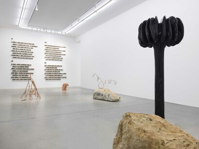 Elena Damiani, Weather bodies, exhibition view. Courtesy of Francesca Minini Gallery