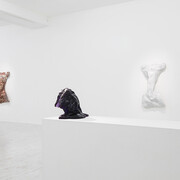 Benglis and the Baroque, Exhibiiton view. Courtesy of Thomas Brambilla Gallery