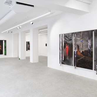 Nicolas Lebeau, Would you wear my eyes? Exhibition view. Courtesy of Kamel Mennour Gallery