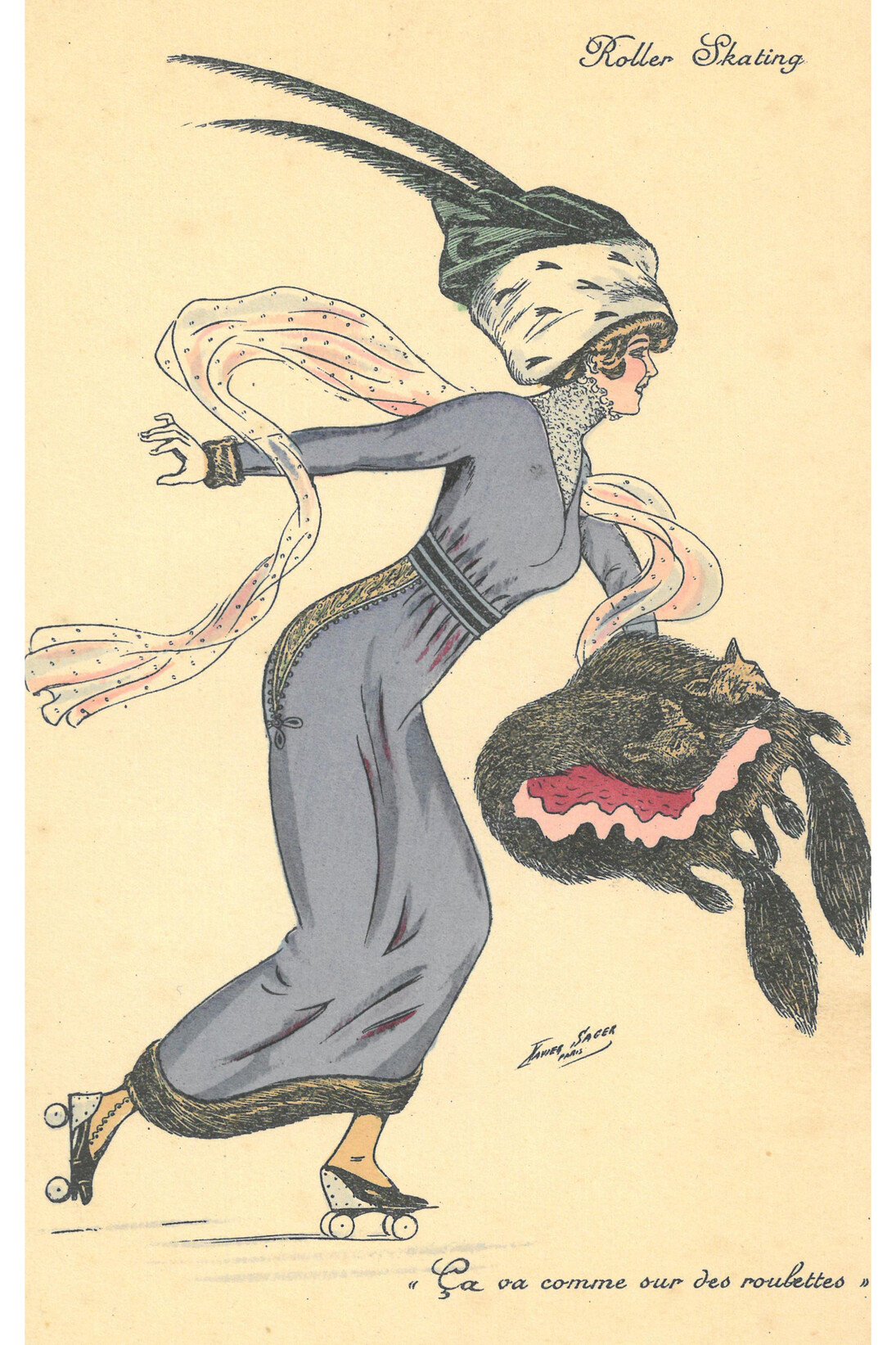 Ça va comme sur des roulettes © Xavier Sager