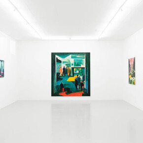 Willem Andersson, In the lee of land, exhibition view. Courtesy of Belenius