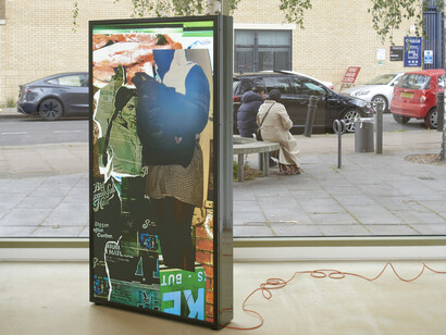 Okiki Akinfe, Rm9 5an, exhibition view. Commissioned and produced by Peer, London. Courtesy of the artist. Photo by Andy Keate