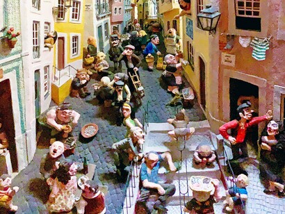 Museu do fado, em Lisboa, Portugal. Nos meus dias de folga, pegava o trem e ia até Cascais, onde o Atlântico se estende como um abraço sem fim