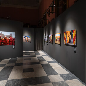 Steve McCurry, Children, vista della mostra. Cortesia di Fermo