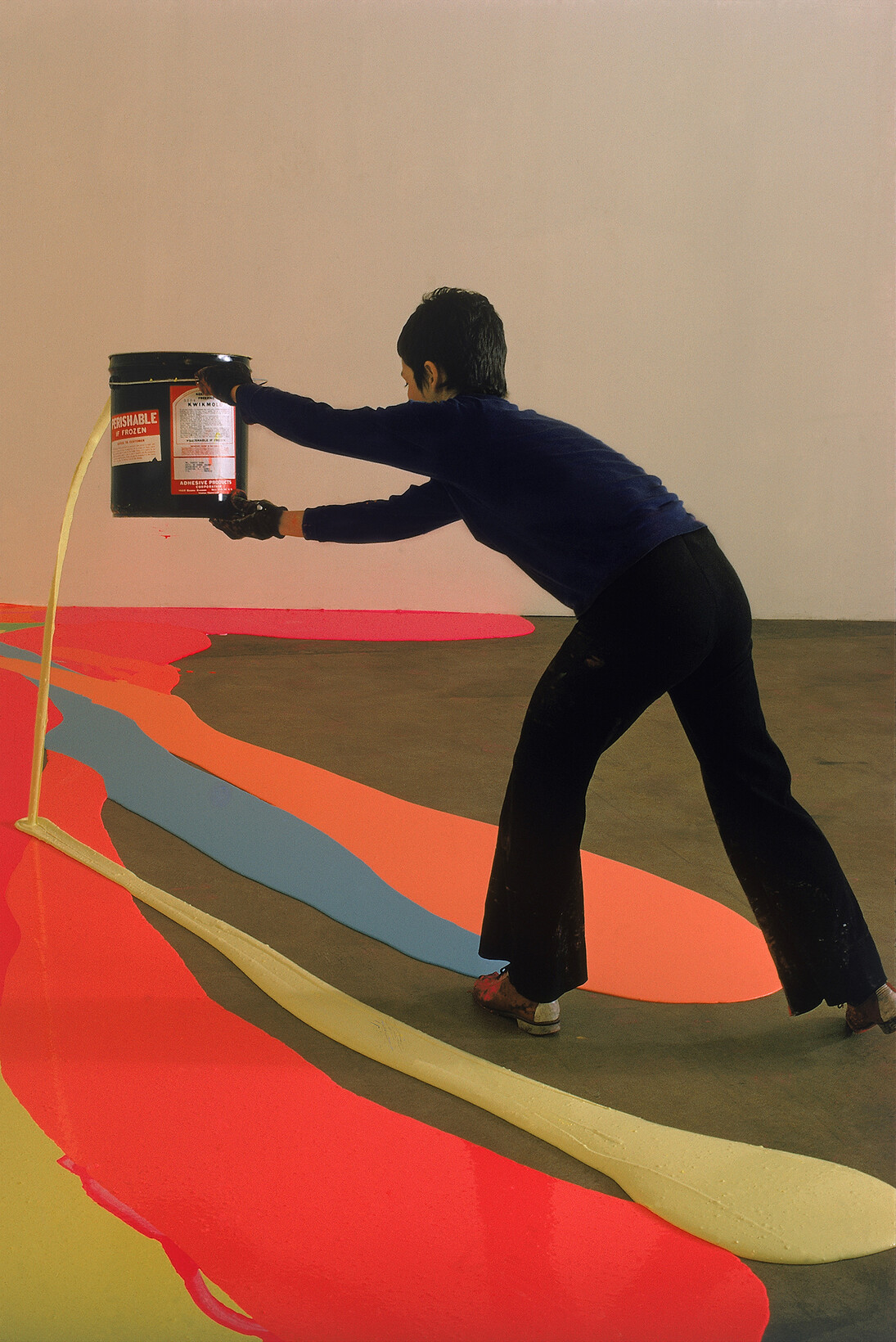 Photograph of Lynda Benglis 1970 Originally published in Life, February 1970. Photo: Henry Groskinsky.©Life Inc. Image: Courtesy the artist and Cheim & Read, New York