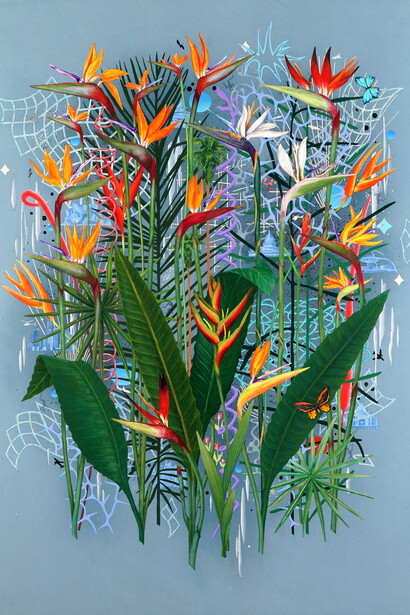 Roland Reiss, Paradisium (detail), 2009. Courtesy of William Turner Gallery 